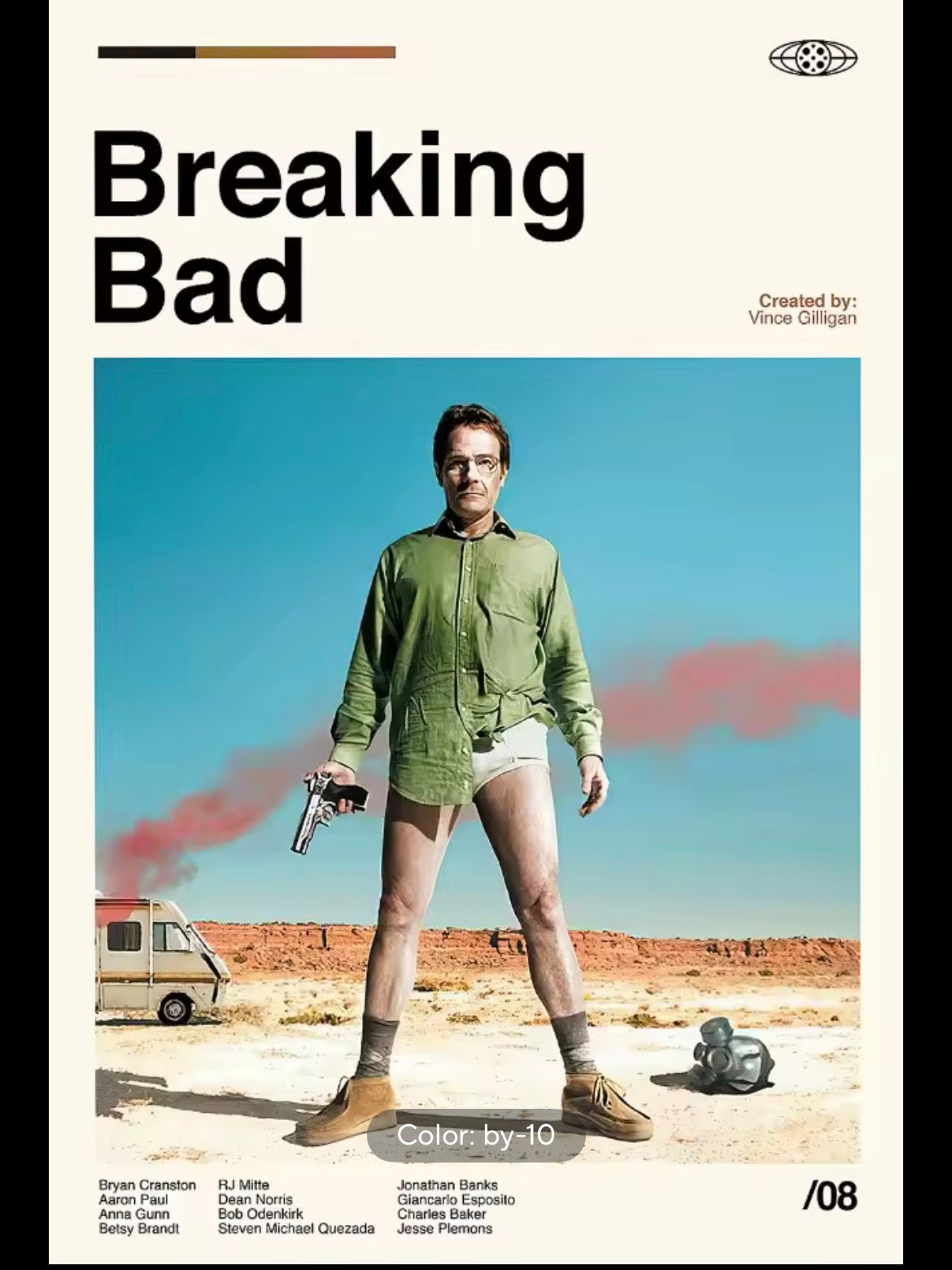 Breaking Bad version 2 Home Decor