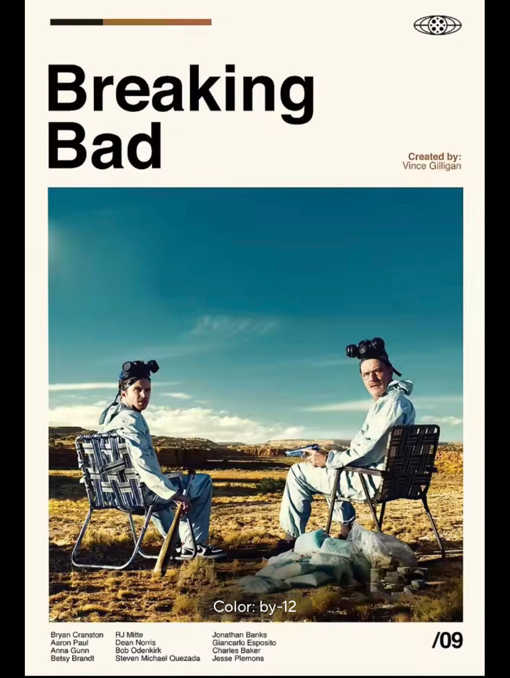 Breaking Bad version 3 Home Decor