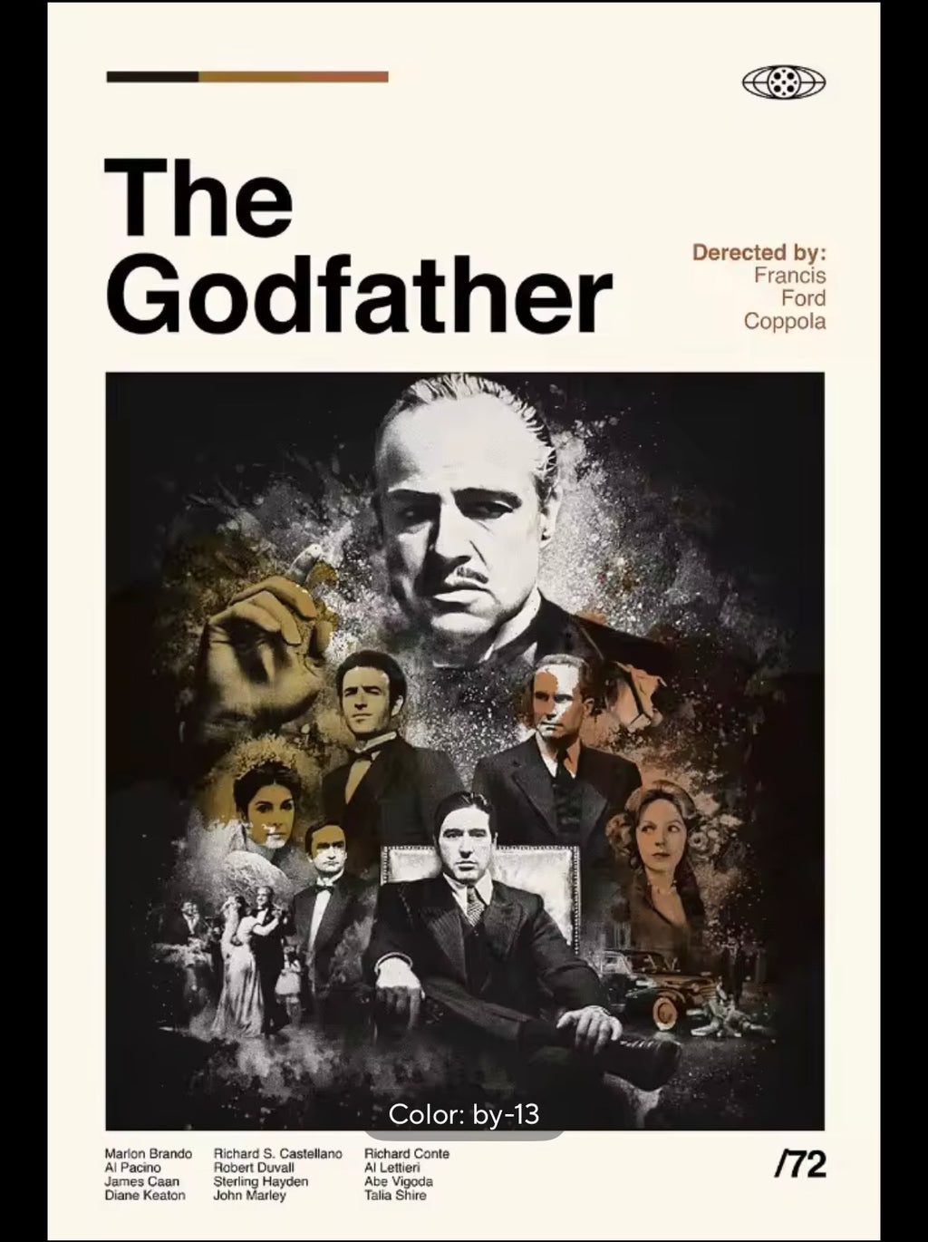 The Godfather Version 2 Home Decor