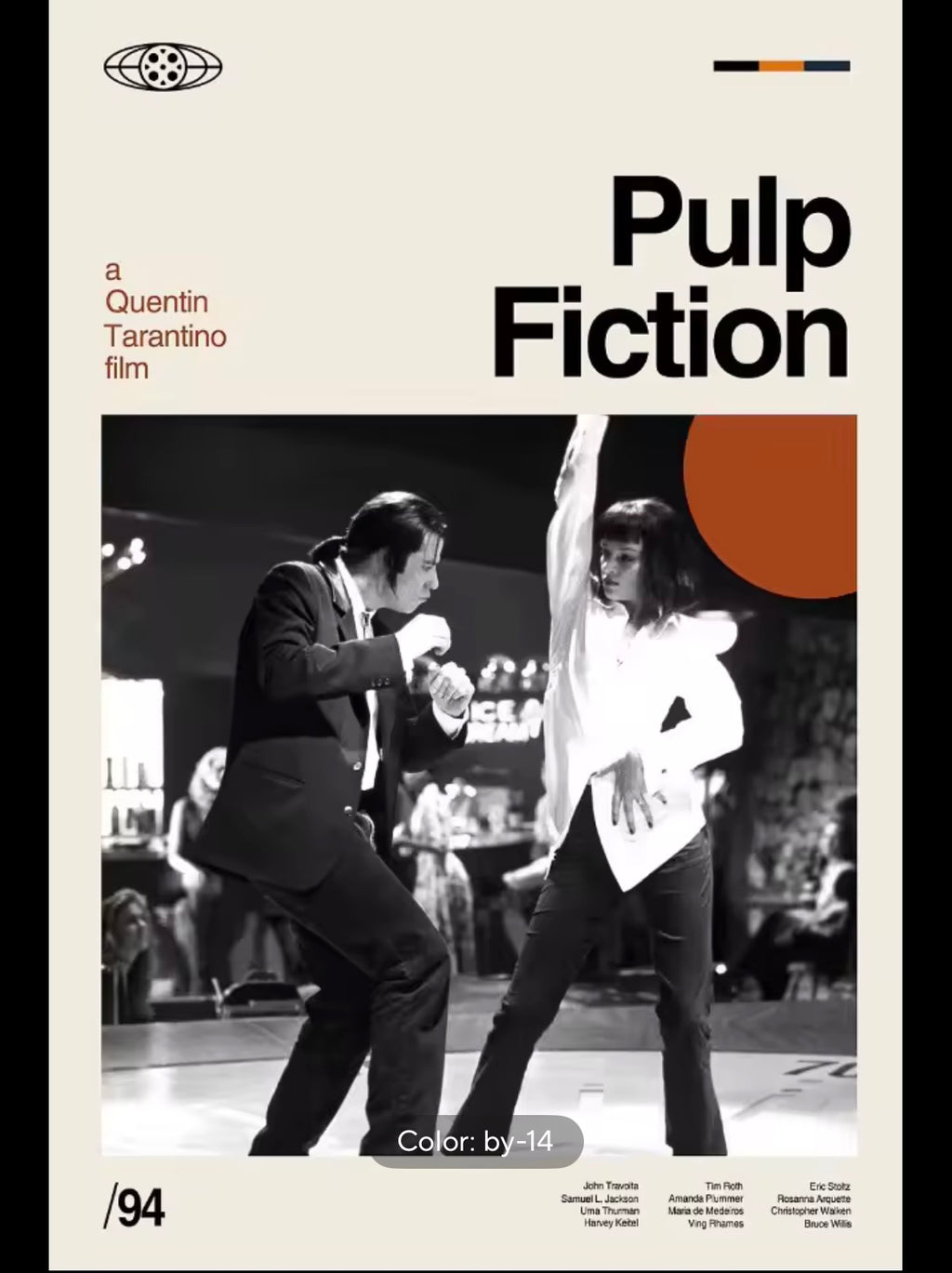 Pulp Fiction version 2 Home Decor