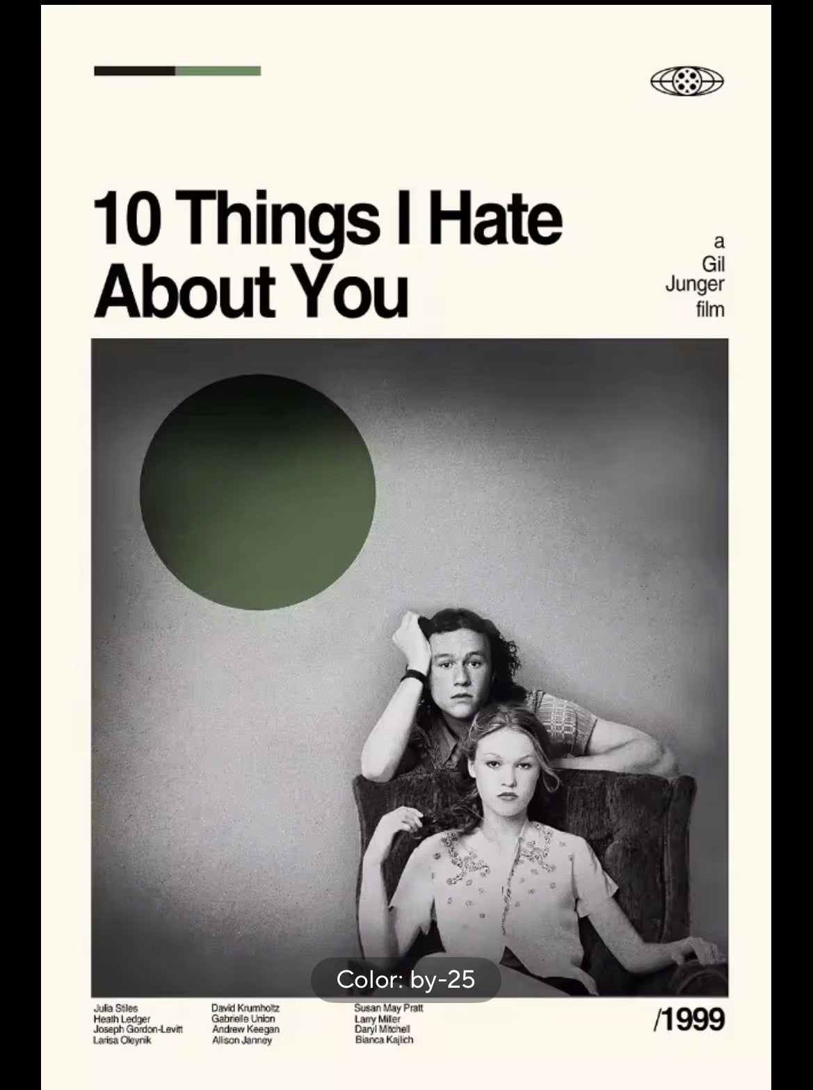 10 Things I Hate about you version 2 Home Decor