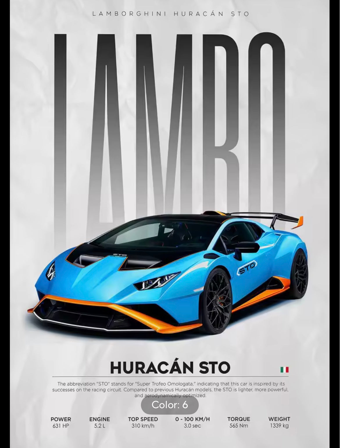 Lamborghini Hurucan STO version 2