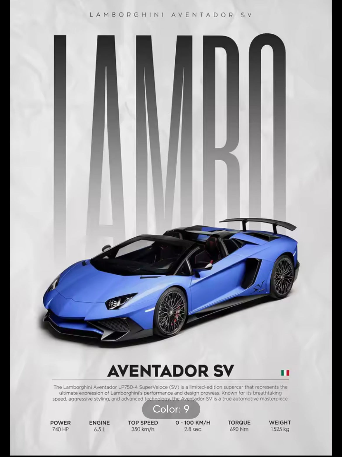 Lamborghini Aventador SV