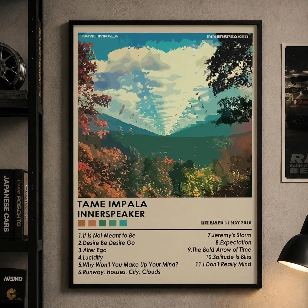 Tame Impala Album & Concert Poster Prints | Unframed Wall Art