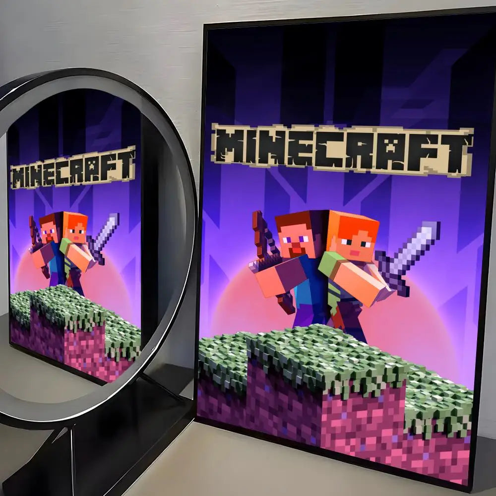 Minecraft Wall Art Poster