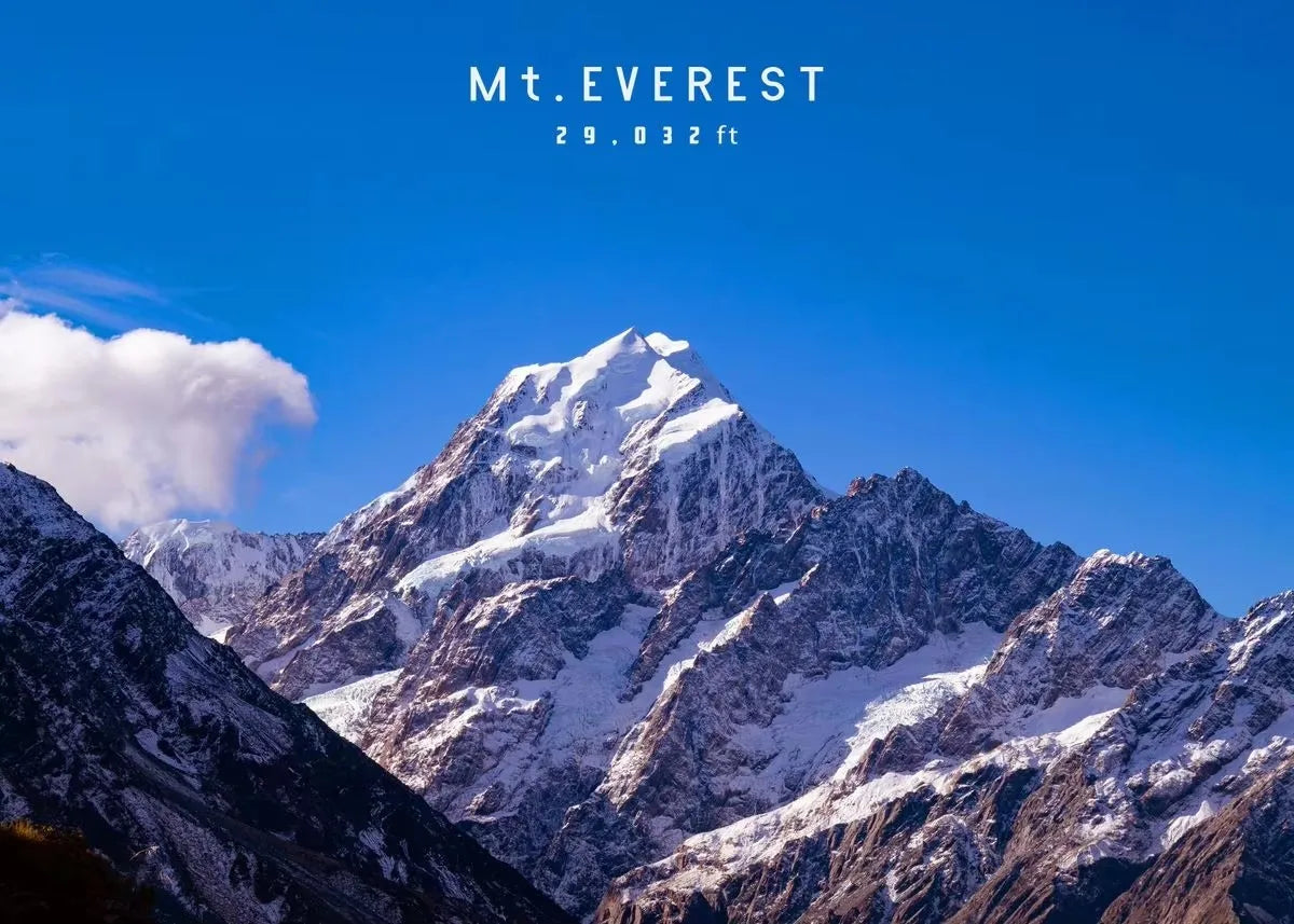 Mount Everest Landscape Canvas Print