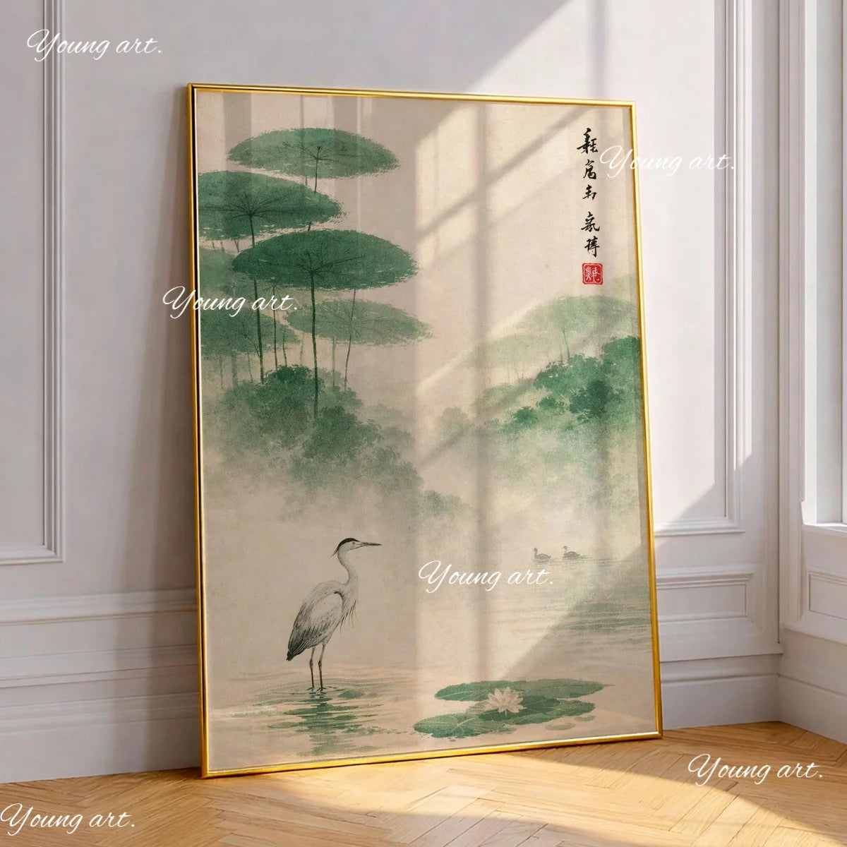 Japanese Retro 90's abstract exhibition prints collection