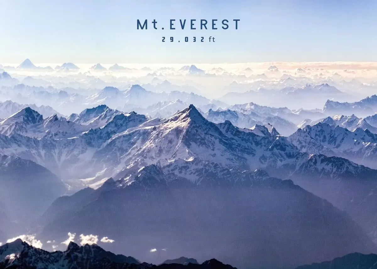 Mount Everest Landscape Canvas Print