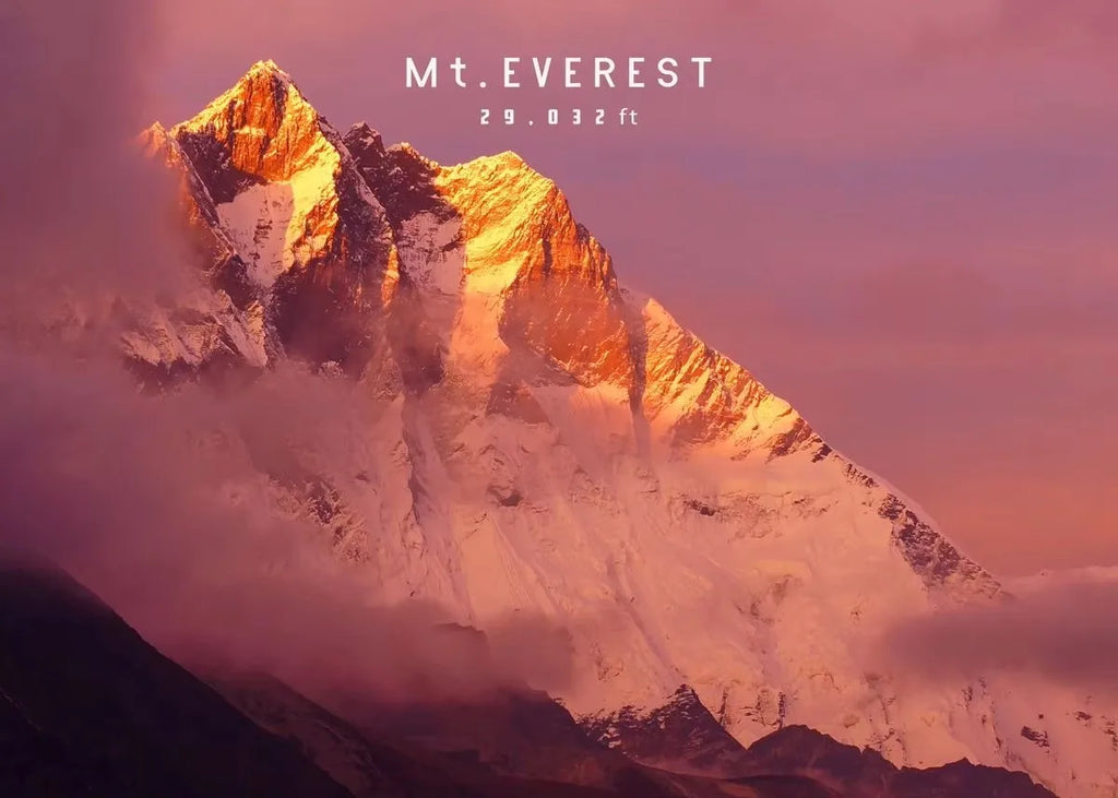 Mount Everest Landscape Canvas Print