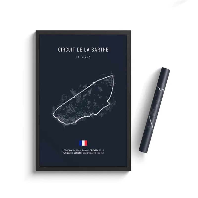 Formula One Track Circuits Canvas Prints