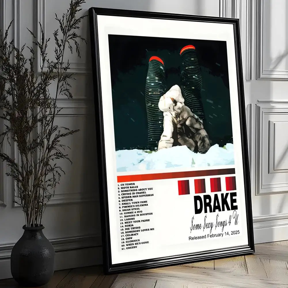 Drake ICEMAN Album Cover Poster