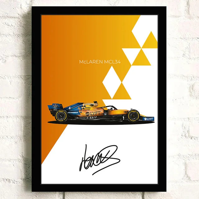 F1 Racing Club Team Posters