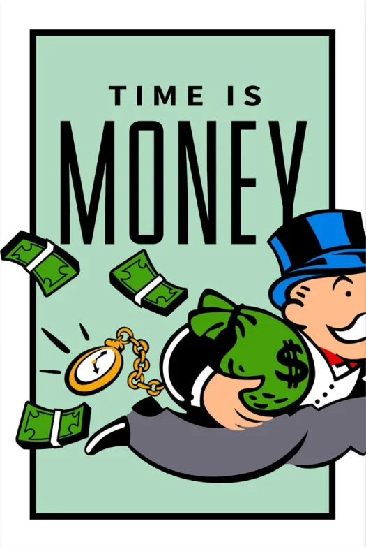 Monopoly Motivational Canvas Print