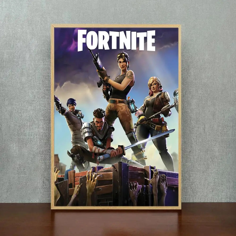 Fortnite Gaming Wall Art Poster
