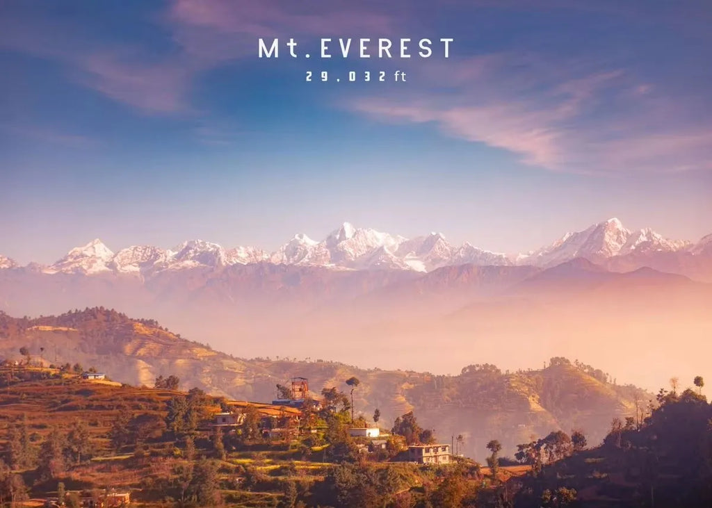 Mount Everest Landscape Canvas Print