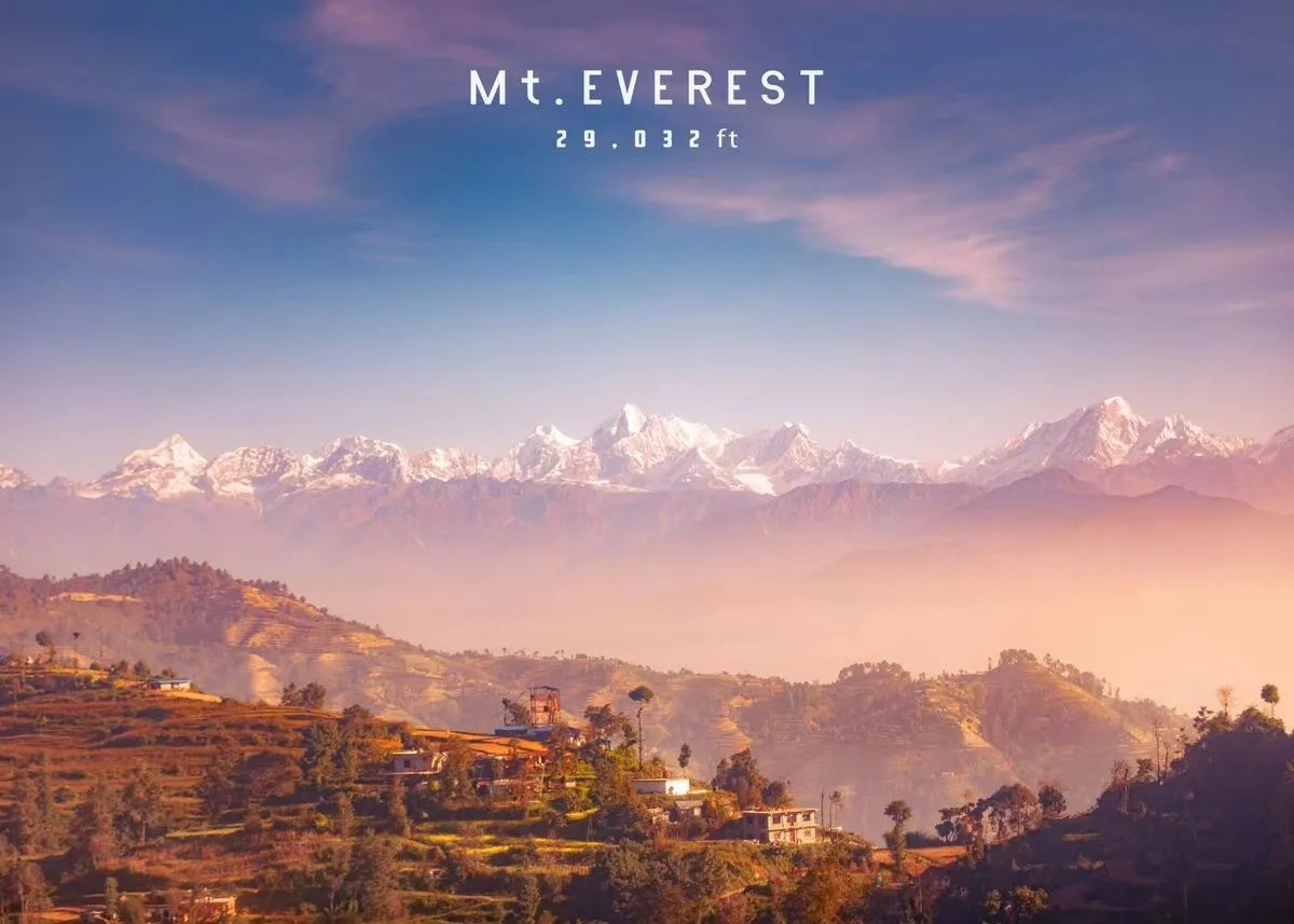 Mount Everest Landscape Canvas Print