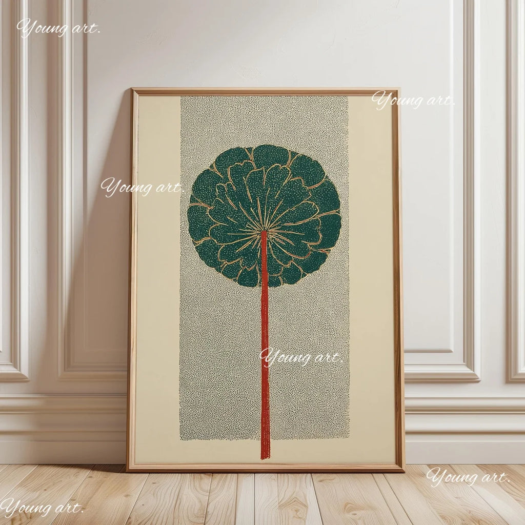 Japanese Retro 90's abstract exhibition prints collection