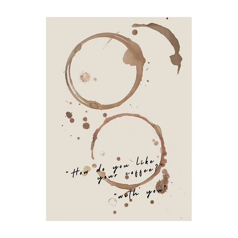 Retro Coffee & Café Canvas Print