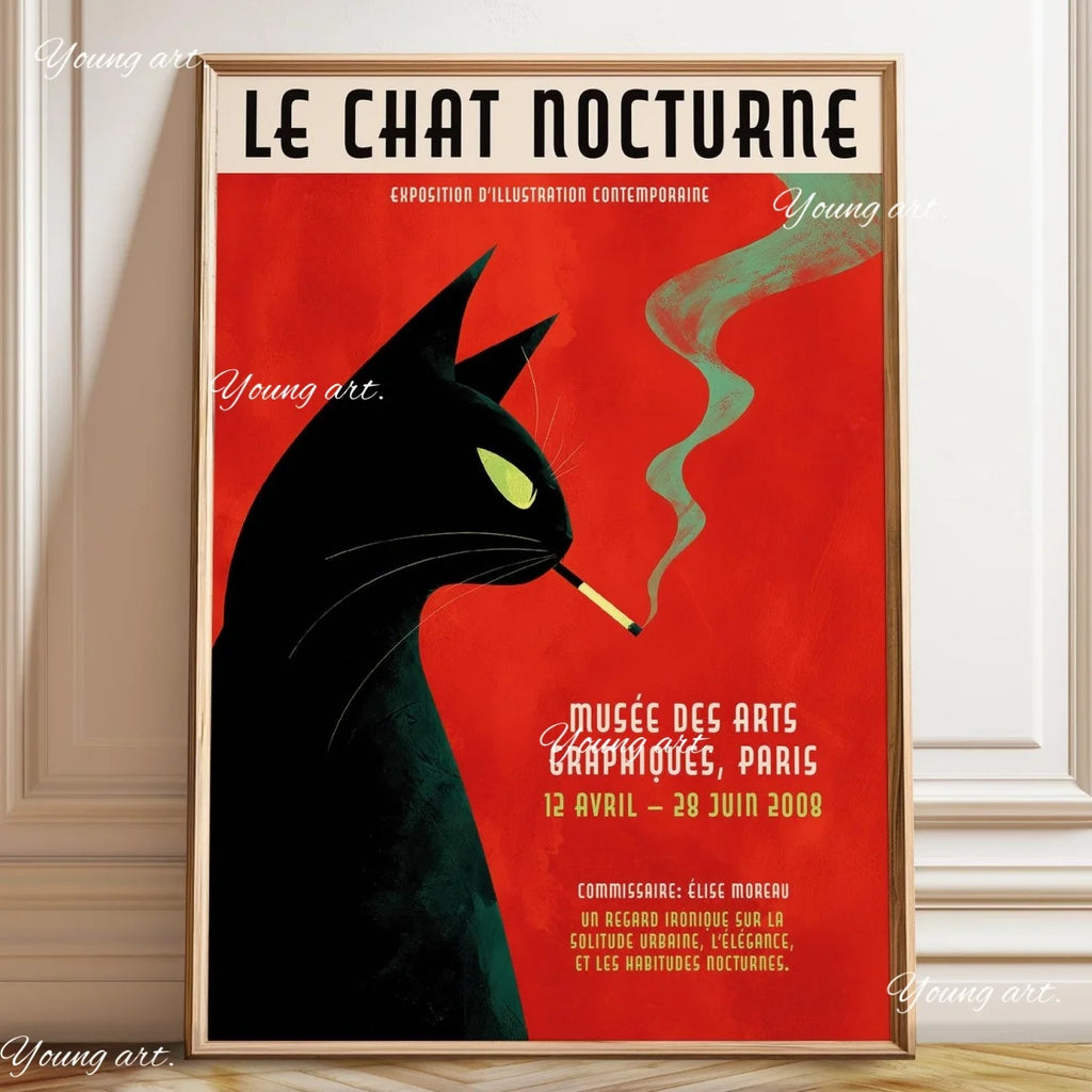 Japanese Retro 90's abstract exhibition prints collection