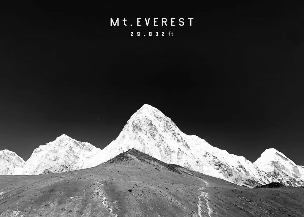 Mount Everest Landscape Canvas Print