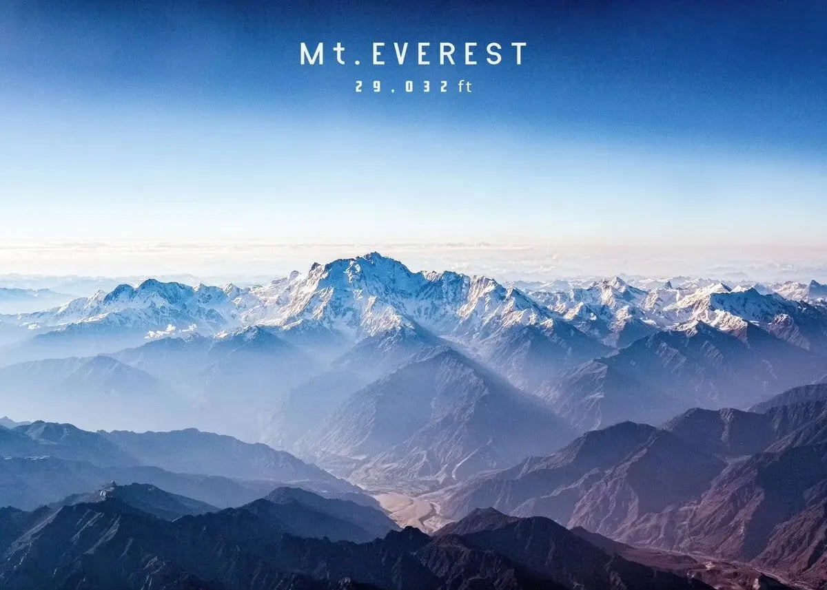 Mount Everest Landscape Canvas Print