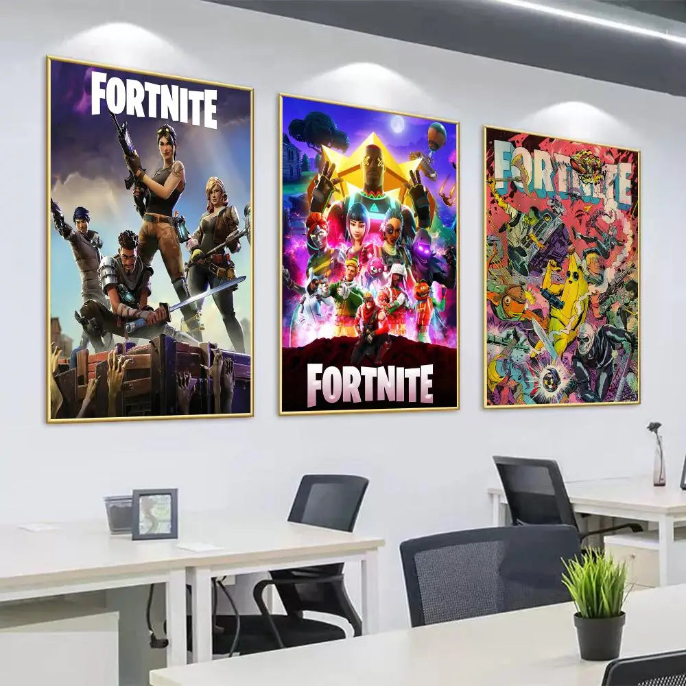 Fortnite Gaming Wall Art Poster