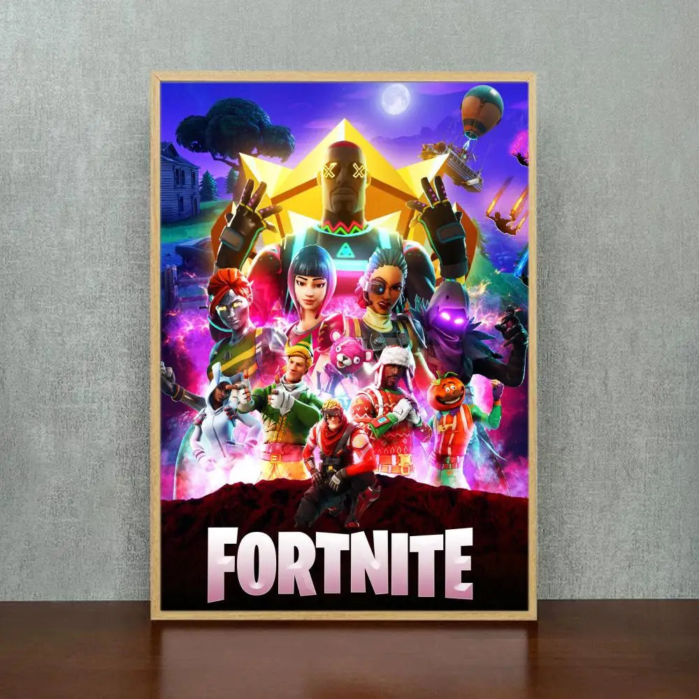 Fortnite Gaming Wall Art Poster