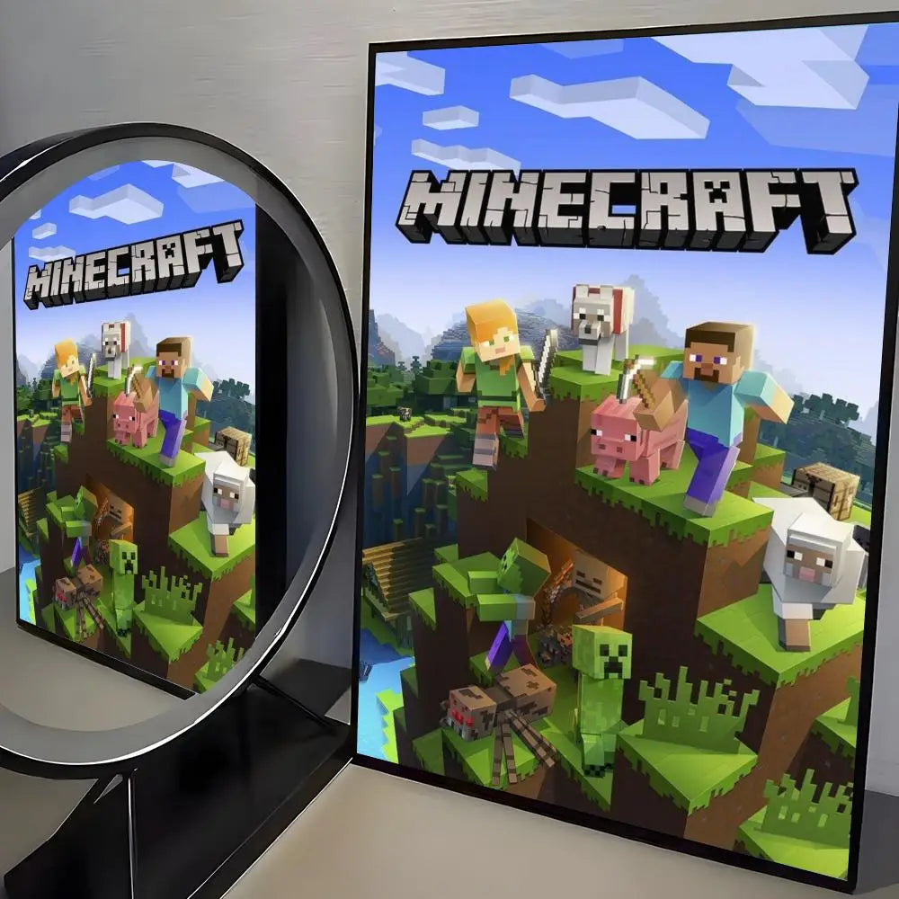 Minecraft Wall Art Poster