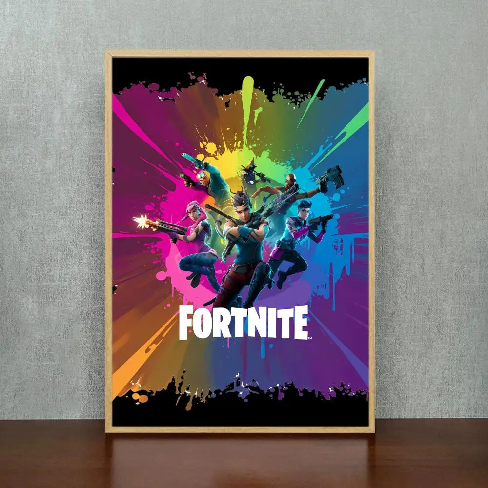 Fortnite Gaming Wall Art Poster