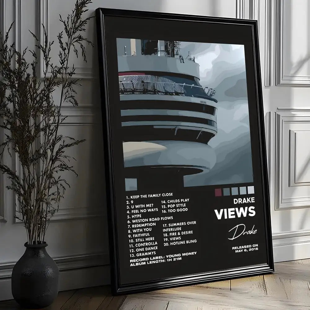 Drake ICEMAN Album Cover Poster