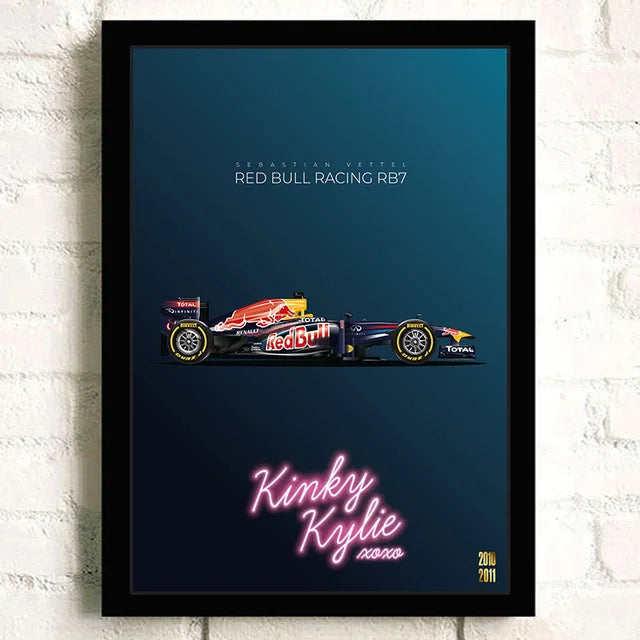 F1 Racing Club Team Posters