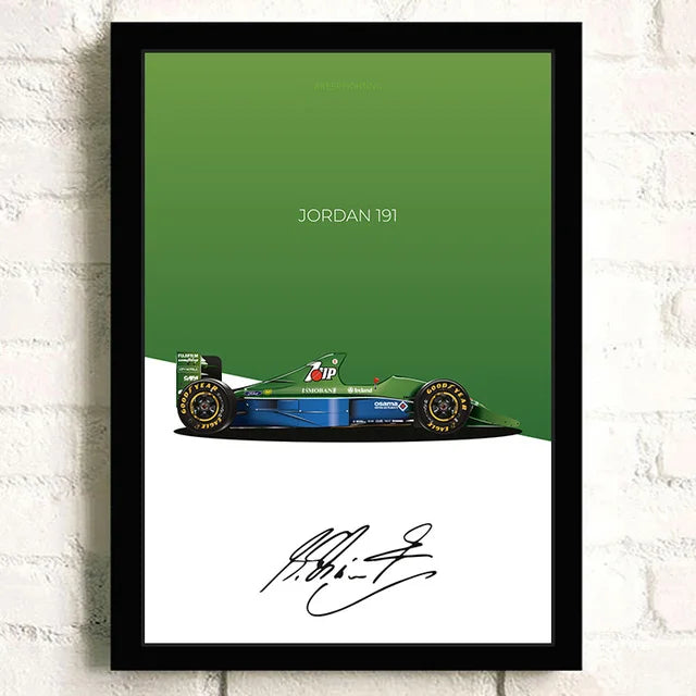 F1 Racing Club Team Posters