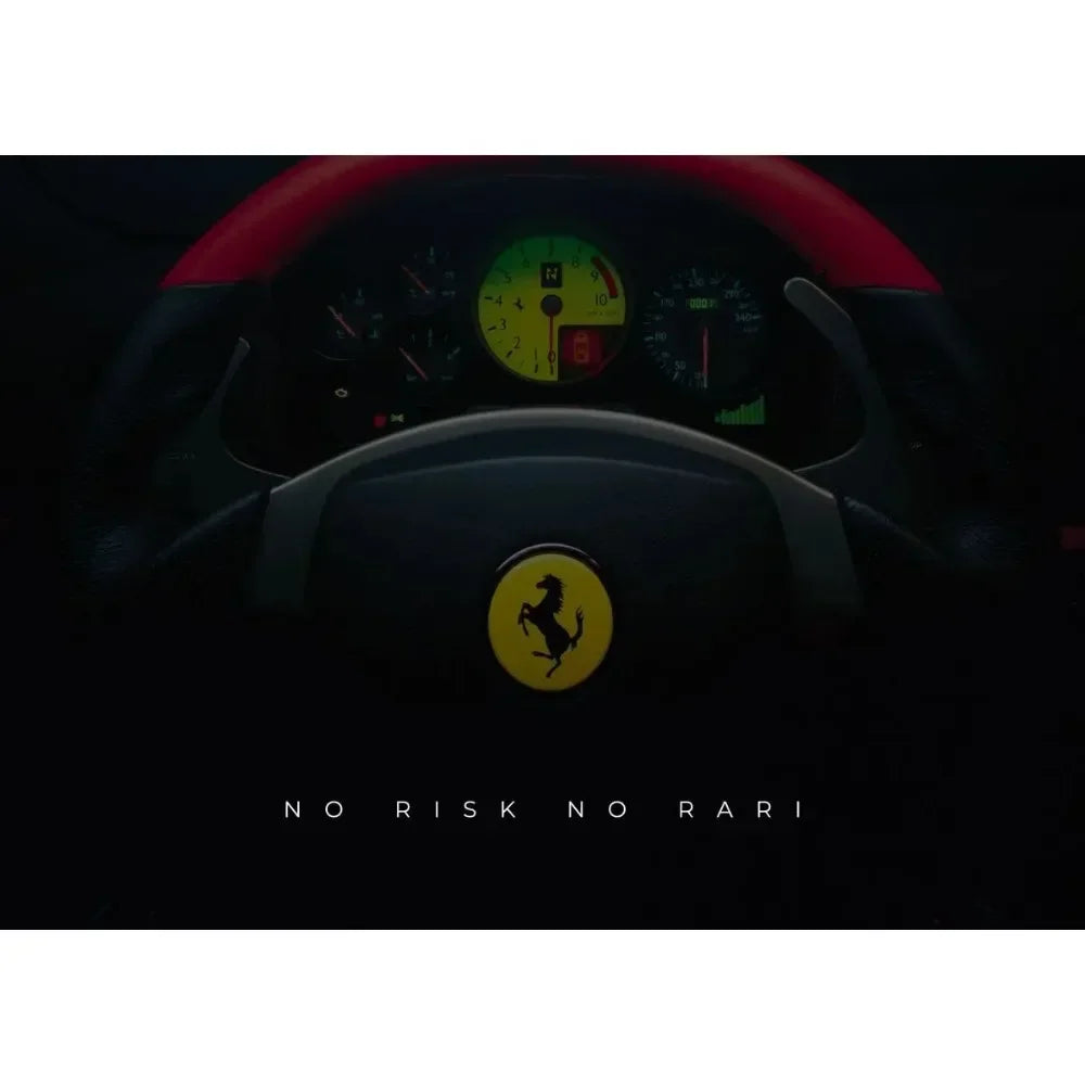 Motivational Supercar Canvas Poster