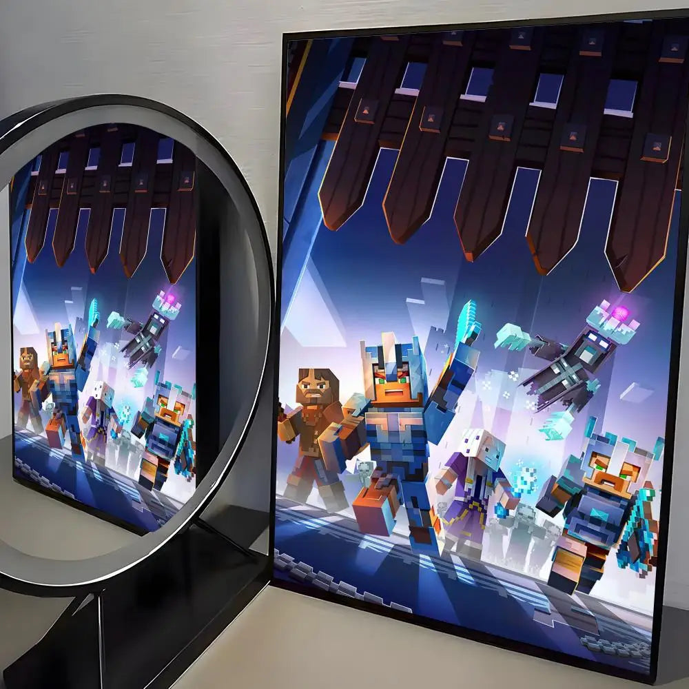 Minecraft Wall Art Poster