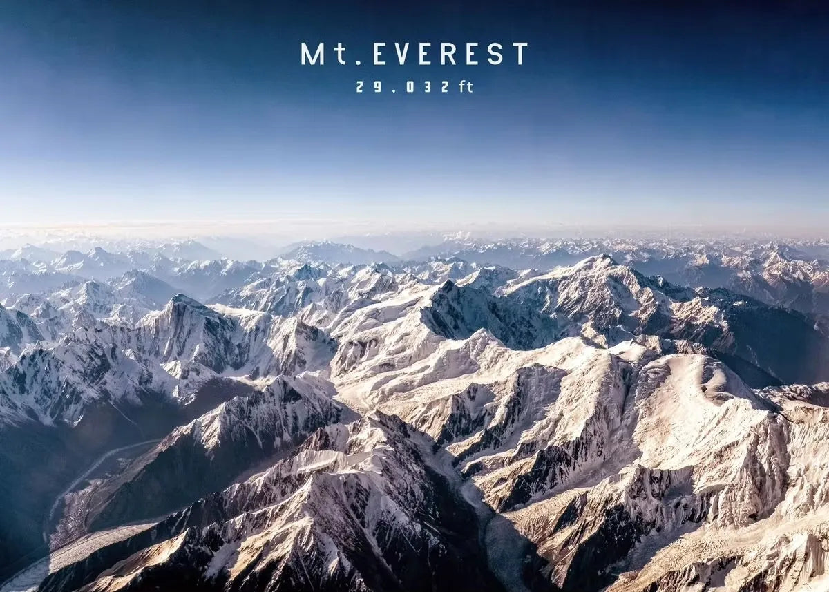 Mount Everest Landscape Canvas Print