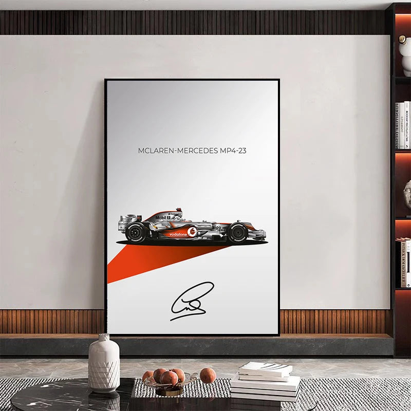 F1 Racing Club Team Posters