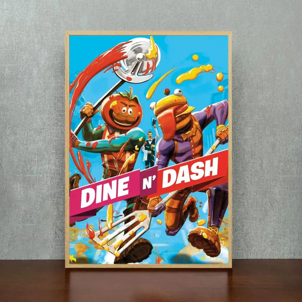 Fortnite Gaming Wall Art Poster