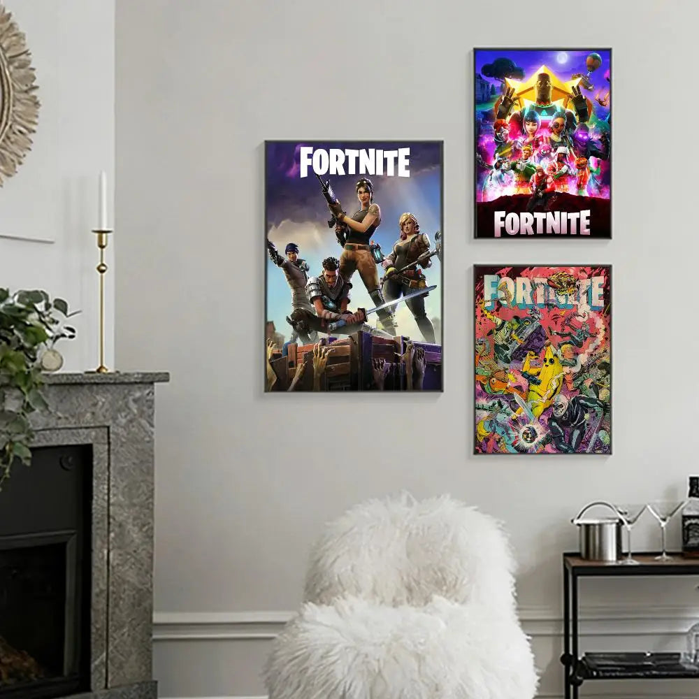 Fortnite Gaming Wall Art Poster