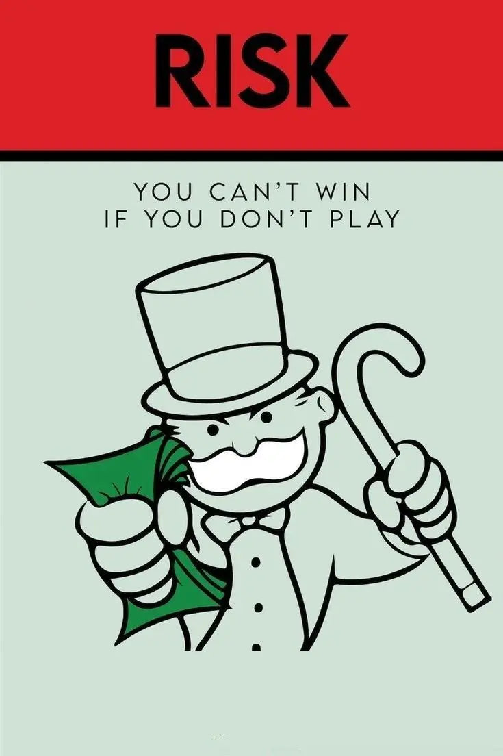 Monopoly Motivational Canvas Print