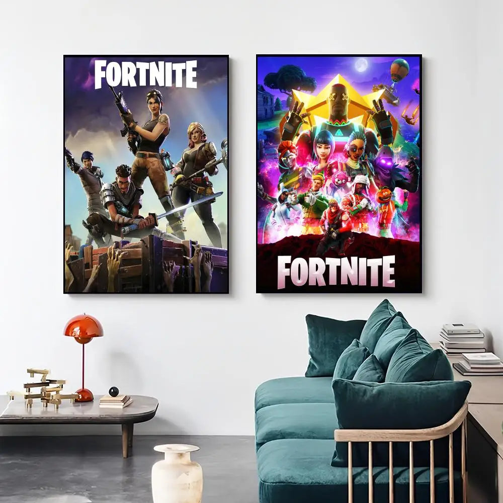 Fortnite Gaming Wall Art Poster