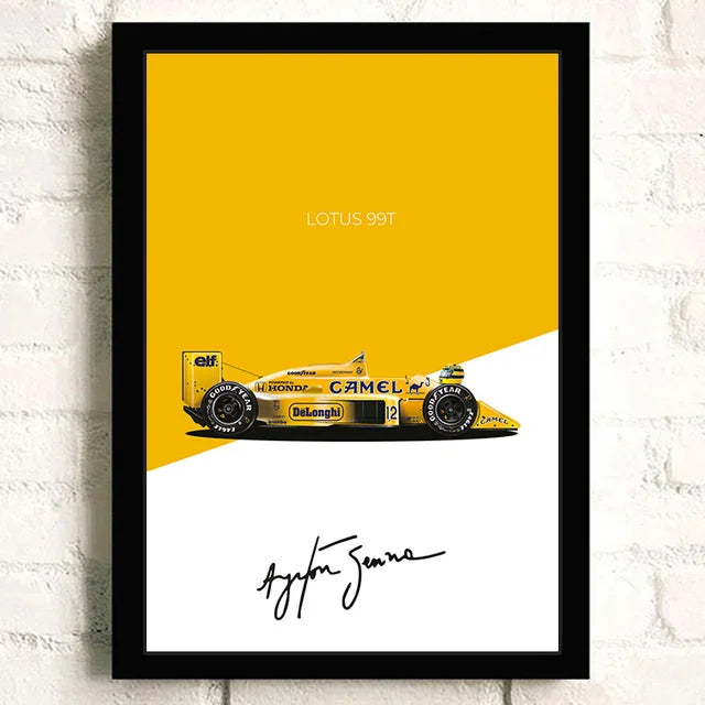 F1 Racing Club Team Posters
