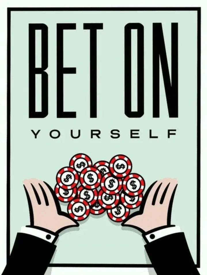 Monopoly Motivational Canvas Print