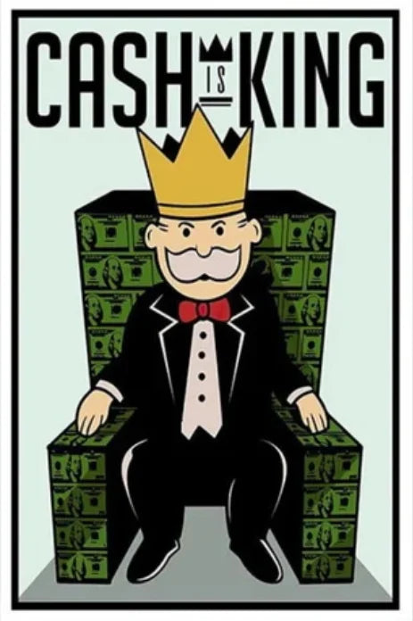 Monopoly Motivational Canvas Print