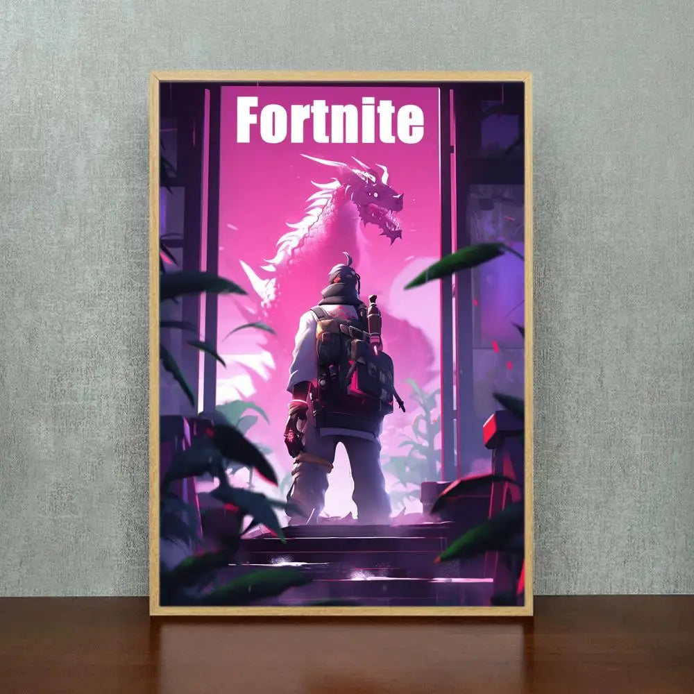 Fortnite Gaming Wall Art Poster