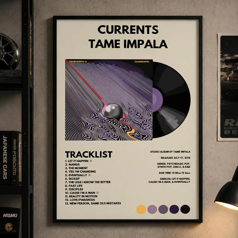 Tame Impala Album & Concert Poster Prints | Unframed Wall Art