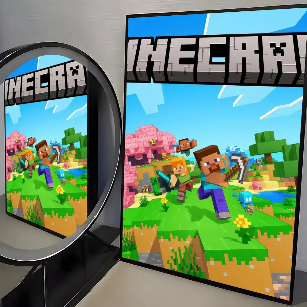 Minecraft Wall Art Poster