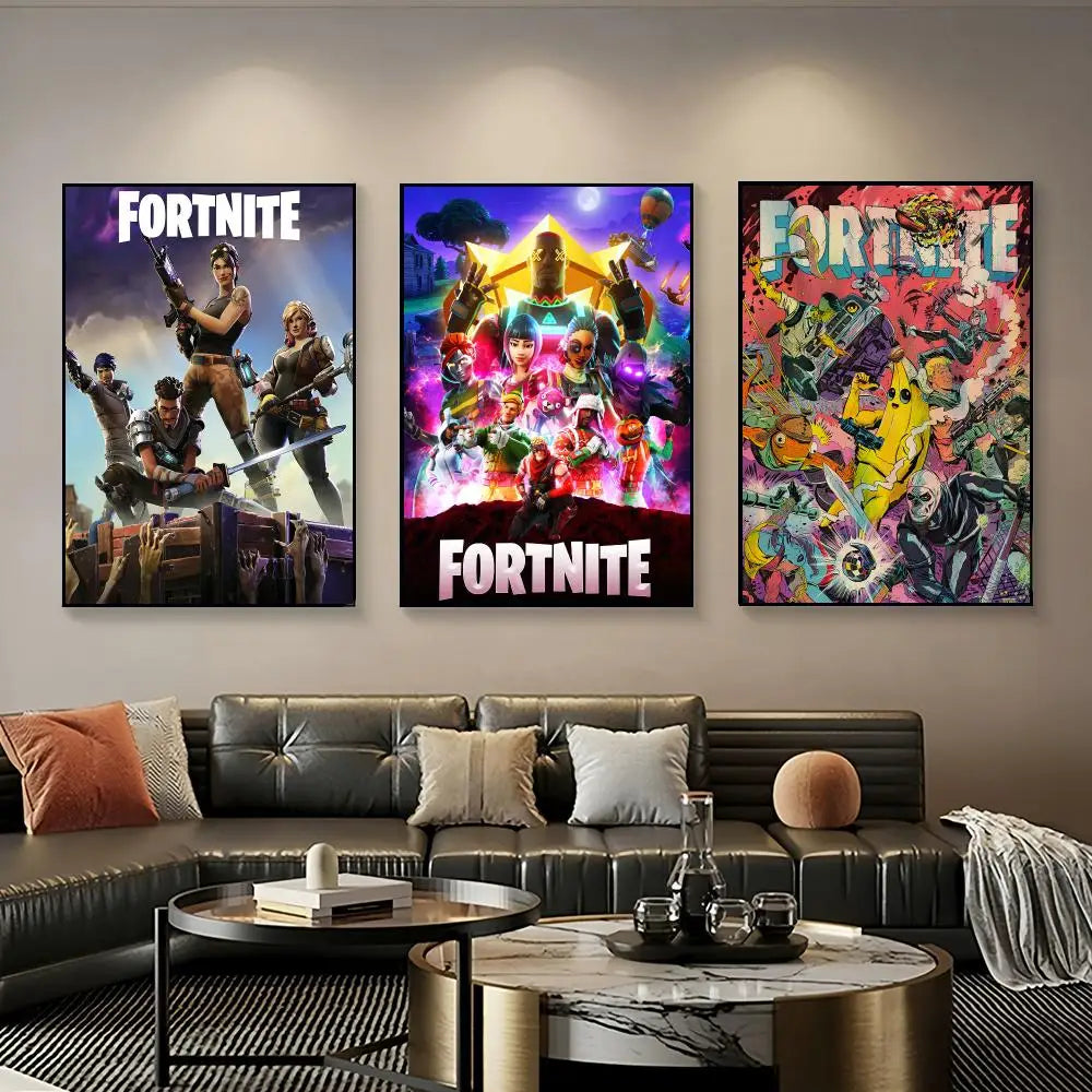 Fortnite Gaming Wall Art Poster