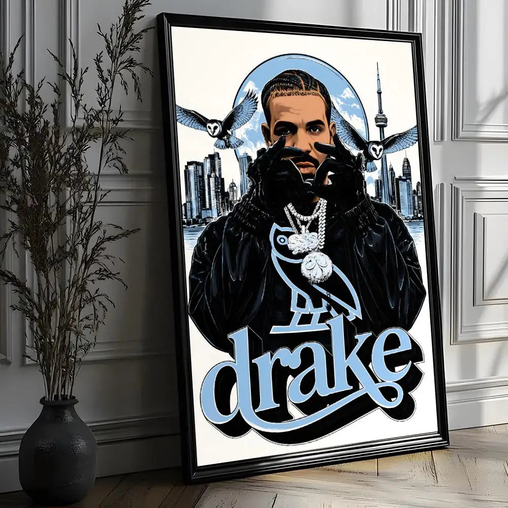 Drake ICEMAN Album Cover Poster