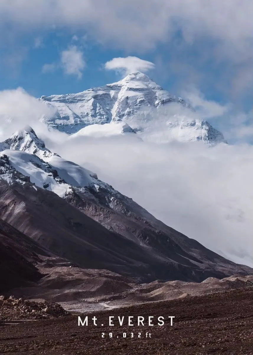 Mount Everest Landscape Canvas Print
