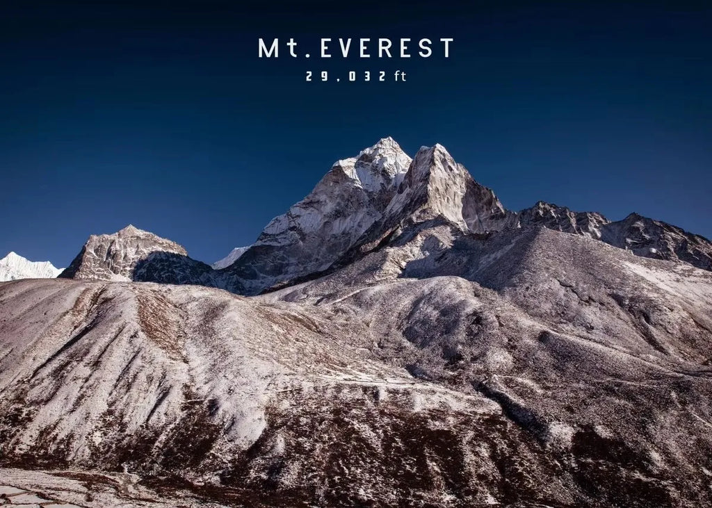 Mount Everest Landscape Canvas Print